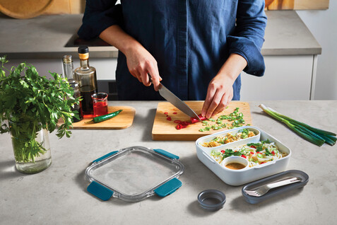 Black+Blum Lunch Box Original turkis bedrucken, Art.-Nr. P439.0233