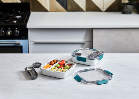 Black+Blum Lunch Box Original turkis bedrucken, Art.-Nr. P439.0233