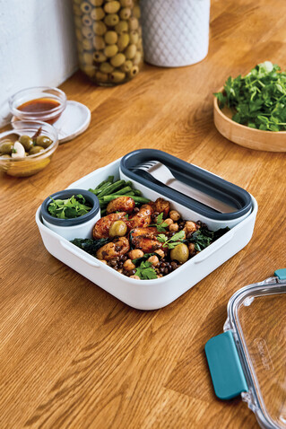 Black+Blum Lunch Box Original turkis bedrucken, Art.-Nr. P439.0233