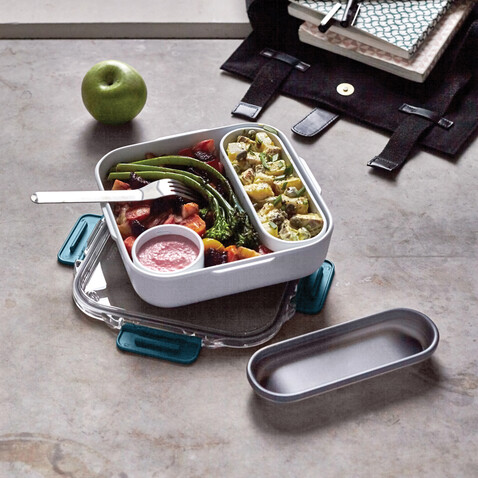 Black+Blum Lunch Box Original turkis bedrucken, Art.-Nr. P439.0233