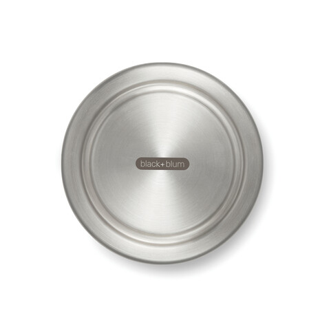 Black+Blum Glass Lunch Bowl 750ml silber bedrucken, Art.-Nr. P439.0402