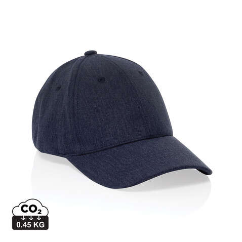 Milo AWARE™ 6-Panel-Heather-Kappe navy blau bedrucken, Art.-Nr. P453.0925 Milo AWARE™ 6-Panel-Heather-Kappe navy blau bedrucken, Art.-Nr. P453.0925