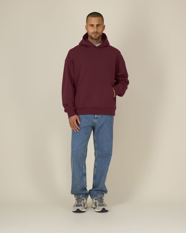 Chaser - Das kultige, lässige Unisex-Midlight-Sweatshirt mit Kapuze - Burgundy - 3XL bedrucken, Art.-Nr. STSU077C2443X