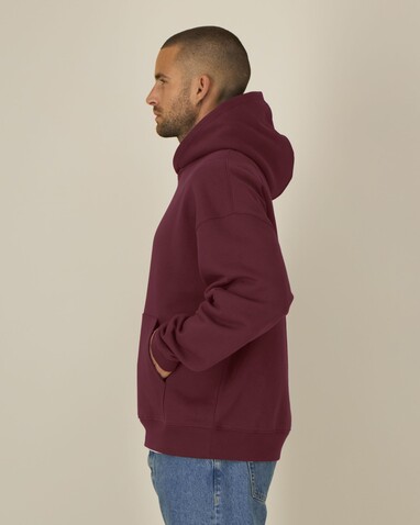 Chaser - Das kultige, lässige Unisex-Midlight-Sweatshirt mit Kapuze - Burgundy - 3XL bedrucken, Art.-Nr. STSU077C2443X