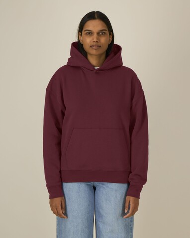 Chaser - Der Relaxed Unisex-Hoodie - Burgundy - M bedrucken, Art.-Nr. STSU077C2441M Chaser - Der Relaxed Unisex-Hoodie - Burgundy - M bedrucken, Art.-Nr. STSU077C2441M