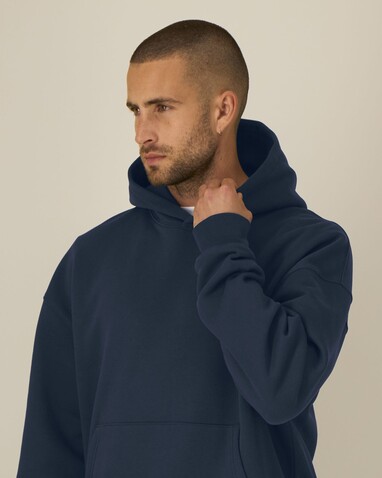 Chaser - Der Relaxed Unisex-Hoodie - French Navy - L bedrucken, Art.-Nr. STSU077C7271L