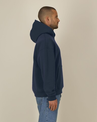 Chaser - Der Relaxed Unisex-Hoodie - French Navy - M bedrucken, Art.-Nr. STSU077C7271M