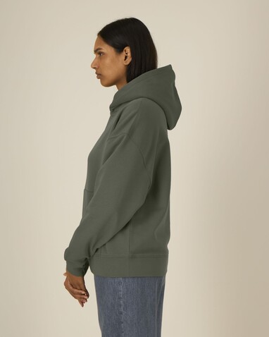 Chaser - Der Relaxed Unisex-Hoodie - Khaki - L bedrucken, Art.-Nr. STSU077C2231L