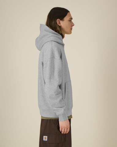 Chaser - Der Relaxed Unisex-Hoodie - Heather Grey - 3XL bedrucken, Art.-Nr. STSU077C2503X