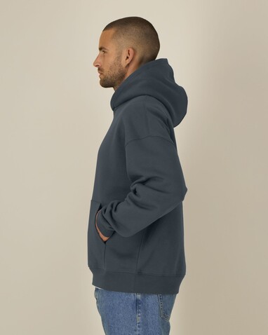 Chaser - Der Relaxed Unisex-Hoodie - India Ink Grey - XXL bedrucken, Art.-Nr. STSU077C7152X