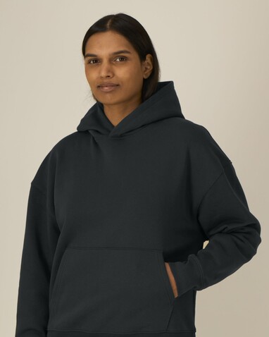 Chaser - Der Relaxed Unisex-Hoodie - Black - S bedrucken, Art.-Nr. STSU077C0021S
