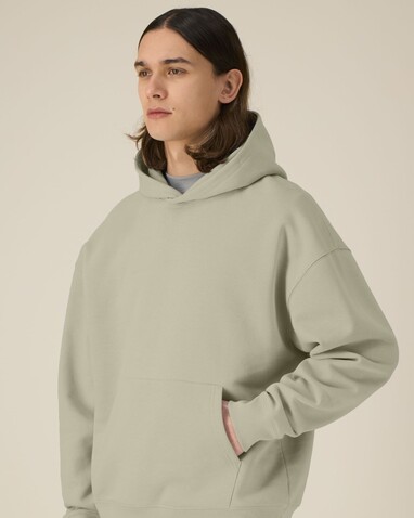 Chaser - Der Relaxed Unisex-Hoodie - Stone - XS bedrucken, Art.-Nr. STSU077C358XS