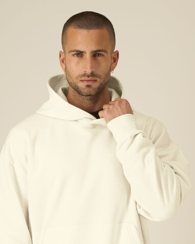 Chaser - Der Relaxed Unisex-Hoodie - Cream - XL bedrucken, Art.-Nr. STSU077C3611X Chaser - Der Relaxed Unisex-Hoodie - Cream - XL bedrucken, Art.-Nr. STSU077C3611X