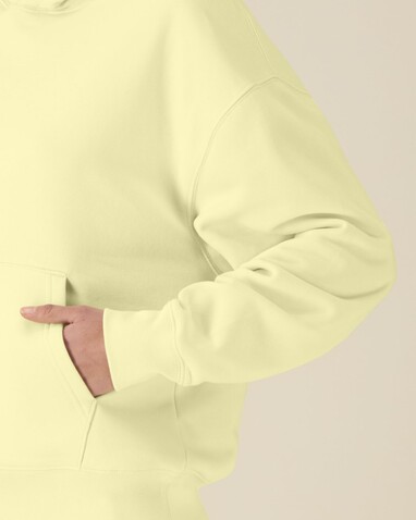 Chaser - Der Relaxed Unisex-Hoodie - Lemon Sorbet - L bedrucken, Art.-Nr. STSU077C1331L