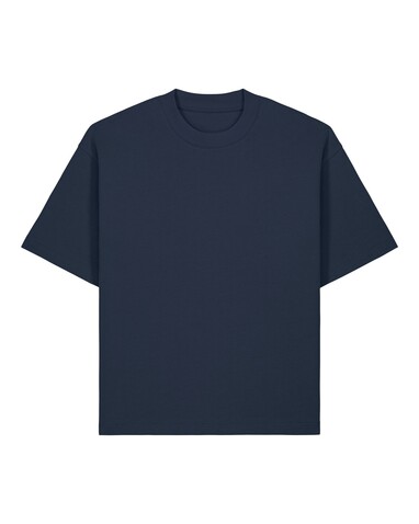 Asher - Das schwere Boxy Unisex-T-Shirt - French Navy - XL bedrucken, Art.-Nr. STTU078C7271X