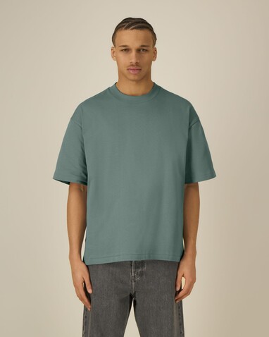 Asher - Das schwere Boxy Unisex-T-Shirt - Green Bay - XXL bedrucken, Art.-Nr. STTU078C1442X Asher - Das schwere Boxy Unisex-T-Shirt - Green Bay - XXL bedrucken, Art.-Nr. STTU078C1442X