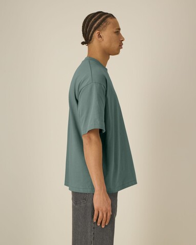 Asher - Das schwere Boxy Unisex-T-Shirt - Green Bay - XS bedrucken, Art.-Nr. STTU078C144XS Asher - Das schwere Boxy Unisex-T-Shirt - Green Bay - XS bedrucken, Art.-Nr. STTU078C144XS