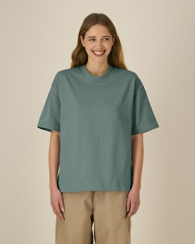 Asher - Das schwere Boxy Unisex-T-Shirt - Green Bay - S bedrucken, Art.-Nr. STTU078C1441S Asher - Das schwere Boxy Unisex-T-Shirt - Green Bay - S bedrucken, Art.-Nr. STTU078C1441S