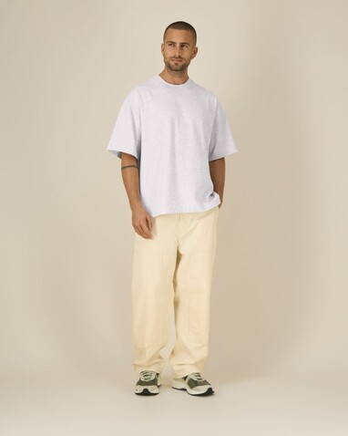 Asher - Cool Heather Grey - M bedrucken, Art.-Nr. STTU078C1461M