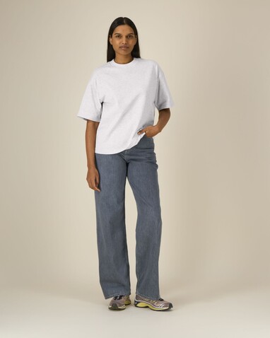 Asher - Cool Heather Grey - M bedrucken, Art.-Nr. STTU078C1461M