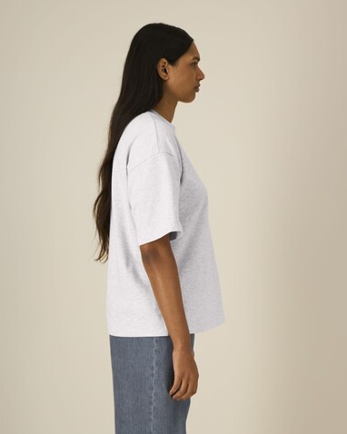 Asher - Das schwere Boxy Unisex-T-Shirt - Cool Heather Grey - M bedrucken, Art.-Nr. STTU078C1461M Asher - Das schwere Boxy Unisex-T-Shirt - Cool Heather Grey - M bedrucken, Art.-Nr. STTU078C1461M