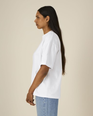 Asher - Das schwere Boxy Unisex-T-Shirt - White - XL bedrucken, Art.-Nr. STTU078C0011X