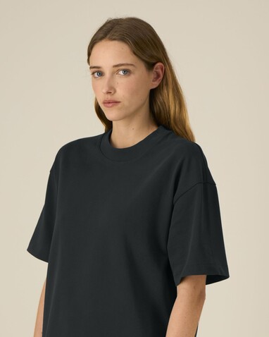 Asher - Das schwere Boxy Unisex-T-Shirt - Black - S bedrucken, Art.-Nr. STTU078C0021S Asher - Das schwere Boxy Unisex-T-Shirt - Black - S bedrucken, Art.-Nr. STTU078C0021S