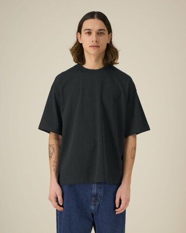 Asher - Das schwere Boxy Unisex-T-Shirt - Black - XXL bedrucken, Art.-Nr. STTU078C0022X Asher - Das schwere Boxy Unisex-T-Shirt - Black - XXL bedrucken, Art.-Nr. STTU078C0022X