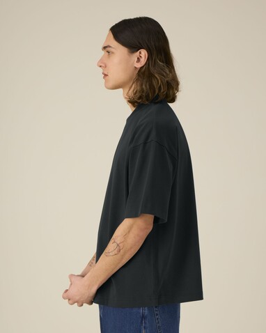 Asher - Das schwere Boxy Unisex-T-Shirt - Black - L bedrucken, Art.-Nr. STTU078C0021L