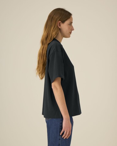Asher - Das schwere Boxy Unisex-T-Shirt - Black - L bedrucken, Art.-Nr. STTU078C0021L