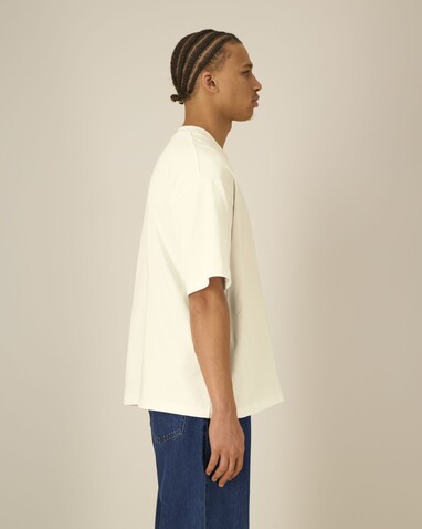 Asher - Das schwere Boxy Unisex-T-Shirt - Cream - XS bedrucken, Art.-Nr. STTU078C361XS