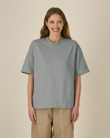 Asher - Das schwere Boxy Unisex-T-Shirt - Misty Grey - 3XL bedrucken, Art.-Nr. STTU078C1383X Asher - Das schwere Boxy Unisex-T-Shirt - Misty Grey - 3XL bedrucken, Art.-Nr. STTU078C1383X