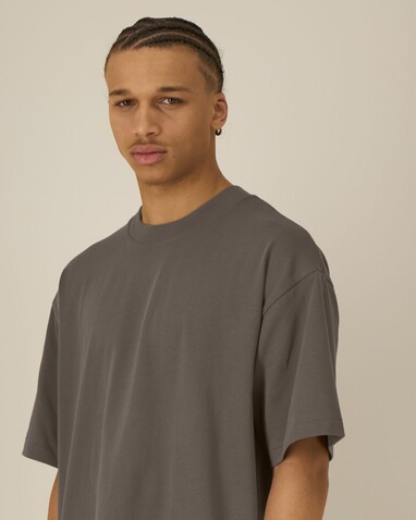 Asher - Das schwere Boxy Unisex-T-Shirt - Mocha - XL bedrucken, Art.-Nr. STTU078C1351X