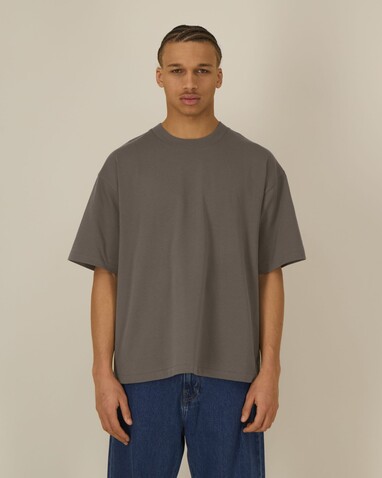 Asher - Das schwere Boxy Unisex-T-Shirt - Mocha - L bedrucken, Art.-Nr. STTU078C1351L Asher - Das schwere Boxy Unisex-T-Shirt - Mocha - L bedrucken, Art.-Nr. STTU078C1351L
