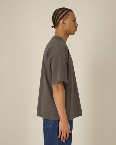 Asher - Das schwere Boxy Unisex-T-Shirt - Mocha - M bedrucken, Art.-Nr. STTU078C1351M