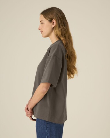 Asher - Das schwere Boxy Unisex-T-Shirt - Mocha - S bedrucken, Art.-Nr. STTU078C1351S Asher - Das schwere Boxy Unisex-T-Shirt - Mocha - S bedrucken, Art.-Nr. STTU078C1351S