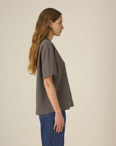 Asher - Das schwere Boxy Unisex-T-Shirt - Mocha - M bedrucken, Art.-Nr. STTU078C1351M