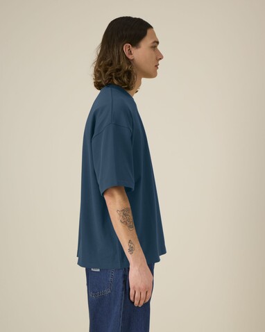 Asher - Das schwere Boxy Unisex-T-Shirt - Deep Teal - XXS bedrucken, Art.-Nr. STTU078C1362S Asher - Das schwere Boxy Unisex-T-Shirt - Deep Teal - XXS bedrucken, Art.-Nr. STTU078C1362S