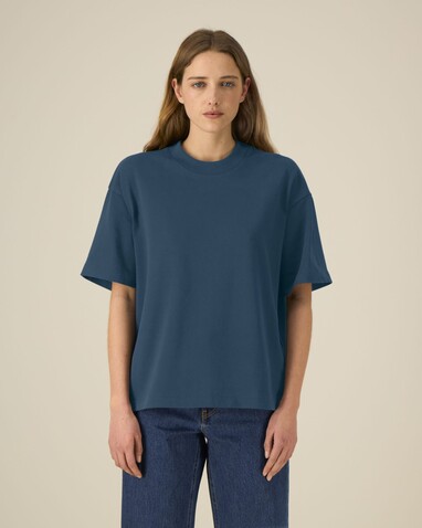 Asher - Das schwere Boxy Unisex-T-Shirt - Deep Teal - XXS bedrucken, Art.-Nr. STTU078C1362S Asher - Das schwere Boxy Unisex-T-Shirt - Deep Teal - XXS bedrucken, Art.-Nr. STTU078C1362S