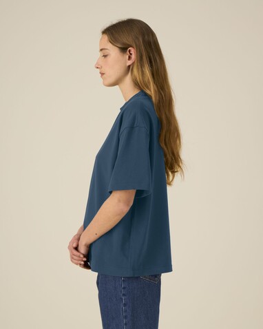 Asher - Das schwere Boxy Unisex-T-Shirt - Deep Teal - L bedrucken, Art.-Nr. STTU078C1361L Asher - Das schwere Boxy Unisex-T-Shirt - Deep Teal - L bedrucken, Art.-Nr. STTU078C1361L