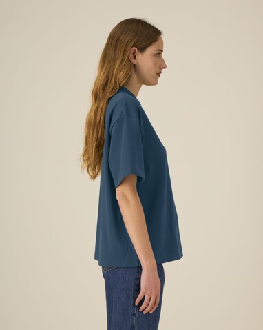 Asher - Das schwere Boxy Unisex-T-Shirt - Deep Teal - M bedrucken, Art.-Nr. STTU078C1361M Asher - Das schwere Boxy Unisex-T-Shirt - Deep Teal - M bedrucken, Art.-Nr. STTU078C1361M