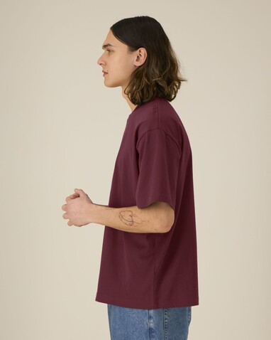 Breezer - Das Relaxed Unisex-T-Shirt - Burgundy - S bedrucken, Art.-Nr. STTU964C2441S Breezer - Das Relaxed Unisex-T-Shirt - Burgundy - S bedrucken, Art.-Nr. STTU964C2441S