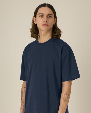 Breezer - Das Relaxed Unisex-T-Shirt - French Navy - XL bedrucken, Art.-Nr. STTU964C7271X Breezer - Das Relaxed Unisex-T-Shirt - French Navy - XL bedrucken, Art.-Nr. STTU964C7271X