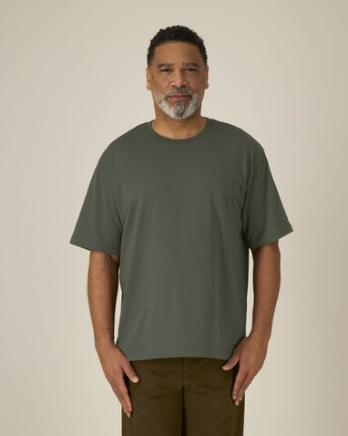 Breezer - Das Relaxed Unisex-T-Shirt - Khaki - XXL bedrucken, Art.-Nr. STTU964C2232X Breezer - Das Relaxed Unisex-T-Shirt - Khaki - XXL bedrucken, Art.-Nr. STTU964C2232X