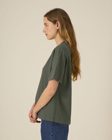 Breezer - Das Relaxed Unisex-T-Shirt - Khaki - L bedrucken, Art.-Nr. STTU964C2231L Breezer - Das Relaxed Unisex-T-Shirt - Khaki - L bedrucken, Art.-Nr. STTU964C2231L