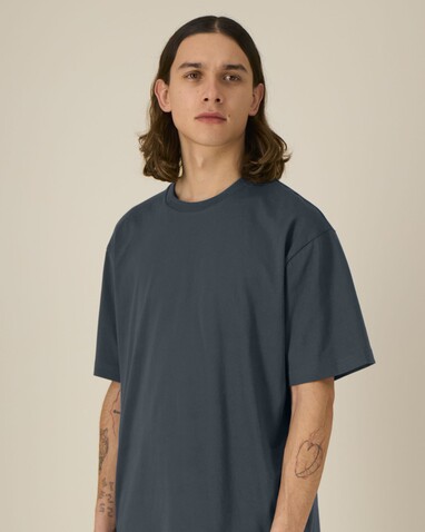 Breezer - Das Relaxed Unisex-T-Shirt - India Ink Grey - L bedrucken, Art.-Nr. STTU964C7151L Breezer - Das Relaxed Unisex-T-Shirt - India Ink Grey - L bedrucken, Art.-Nr. STTU964C7151L