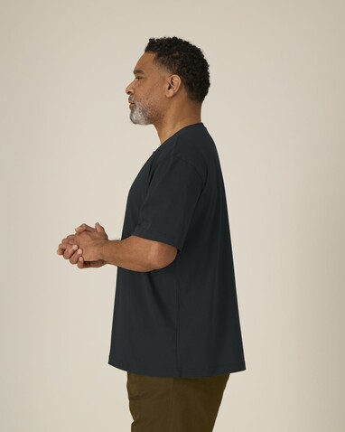 Breezer - Das Relaxed Unisex-T-Shirt - Black - XXS bedrucken, Art.-Nr. STTU964C0022S
