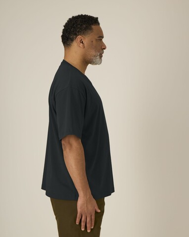 Breezer - Das Relaxed Unisex-T-Shirt - Black - 3XL bedrucken, Art.-Nr. STTU964C0023X