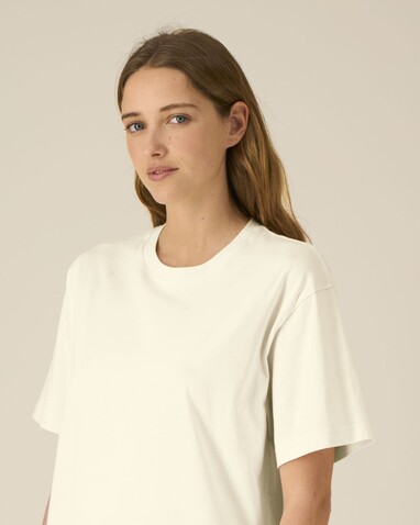 Breezer - Das Relaxed Unisex-T-Shirt - Cream - XL bedrucken, Art.-Nr. STTU964C3611X