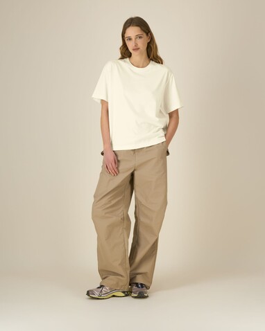 Breezer - Das Relaxed Unisex-T-Shirt - Cream - XL bedrucken, Art.-Nr. STTU964C3611X